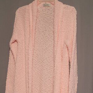 Brand NEW! Womens Grace Karin Popcorn Cardigan (Large) Pink